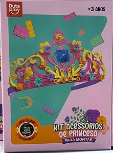 kit acessório de princesa para montar - Tiara