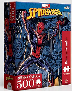Quebra Cabeça 500 Peças Homem Aranha