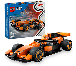 LEGO City Formula 1 Piloto de F1® com Carro de Corrida da Mclaren 60442
