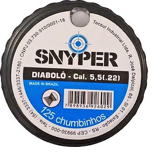 Chumbinho Snyper Diabolô 5.5mm 