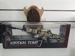 Miniatura em metal - Arma modelo M4001