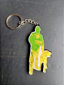 Chaveiro em miniatura ( LOGO CAÇADOR PATRIOTA)