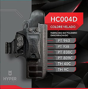Coldre Velado de Polímero HYPER Taurus Compactas
