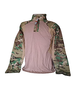 Camisa Tática Militar Caçador Verde
