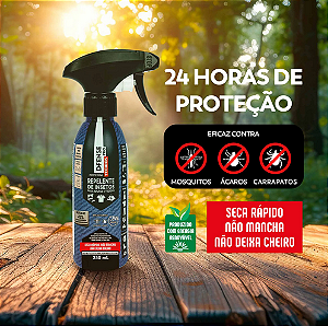Repelente D-fense Pro Tecido 500ml 12h