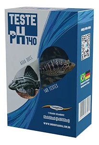 Teste Ph Aquário Água Doce - 140 Testes - Induspharma