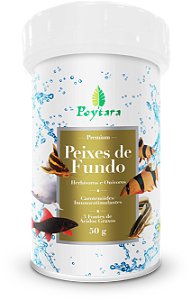 Ração Poytara Peixes de Fundo 50g
