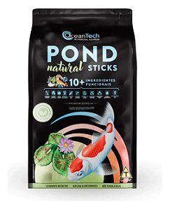 Ração Ocean Tech Pond Natural Sticks 3kg