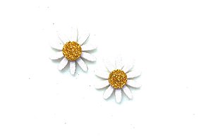 5 Adesivos pet Margarida