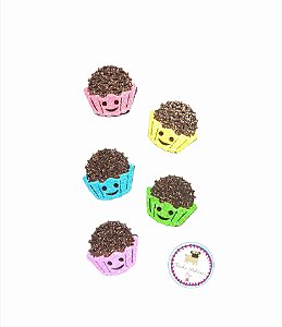 5 Adesivos Pet Brigadeiro