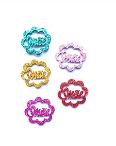 5 Adesivos Pet Mãe Moldura