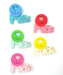 5 Adesivos Pet Mãe Dog