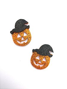 2 Adesivos Abobora Bruxa halloween
