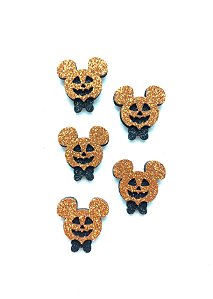 5 Adesivos Pet Mickey Halloween