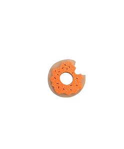1 Adesivo Pet Donuts Laranja