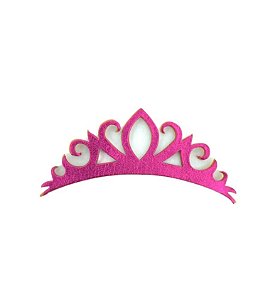 1 Adesivo Pet Tiara Coroa Pink