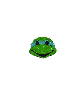 25 Adesivos Pet Tartaruga Ninja Azul