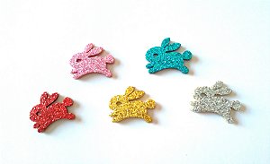 60 Adesivos Pet Coelhinho Pascoa