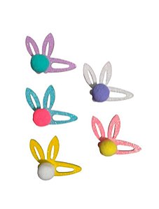 5 Adesivos Pet Tic Tac Orelha Pompom pascoa