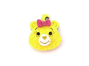 25 Adesivos Pet Ursinhos Carinhosos Amarelo