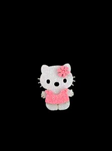 1 Adesivo Pet Hello Kity Flor