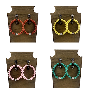 Brinco Argola Estrela