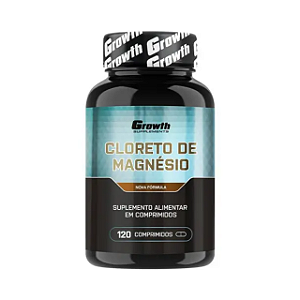 Cloreto de Magnésio 120Caps Growth Supplements