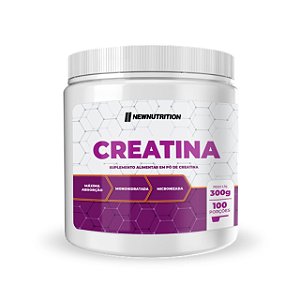 Creatina Monohidratada Micronizada em Pó 300g NewNutrition