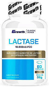 Lactase 10000ufcc 60 cápsulas Growth Supplements