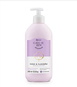 Desodorante Corporal Cuide-se Bem Rosa e Algodão 400ml