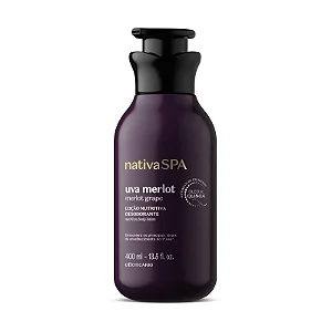 Loção Nutritiva Desodorante Nativa Spa Uva Merlot 400ml