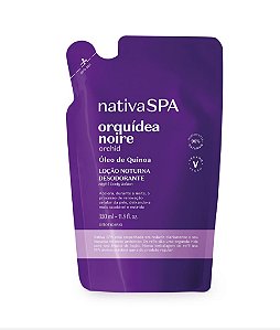 Refil Loção Noturna Corporal Nativa SPA Orquídea Noire 350ml