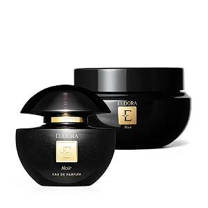 Combo Eudora Noir Eau De Parfum 75ml + Creme  Corporal Noir 250g
