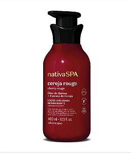 Loção Aveludada Desodorante Corporal Nativa Spa Cereja Rouge 400ml