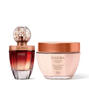 Combo La Victorie Intense: Eau de Parfum 75ml + Creme Acetinado