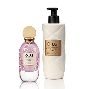 Kit : Élégance Royale 115: Eau De Parfum 75ml + Loção Corporal 400ml