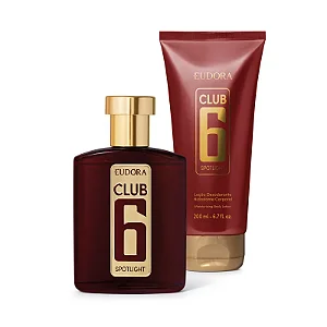 Combo Club 6 Spotlight: Desodorante Colônia 95ml + Loção Hidratante Corporal 200ml
