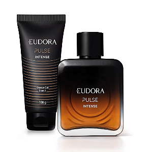 Combo Pulse Intense: Desodorante Colônia 100ml + Shower Gel 100g