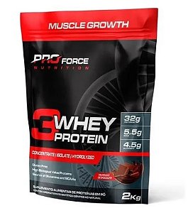 WHEY 3W PRO FORCE - 2KG