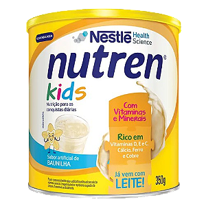 Nutren Kids Baunilha Lata 350g - Nestle