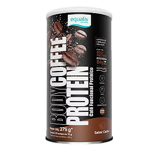 Body Coffee protein cacau - 375g - Equaliv