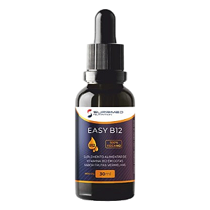 Easy B12 - Suplemento Alimentar de Vitamina B12 em gotas/30 ml - Suprimed