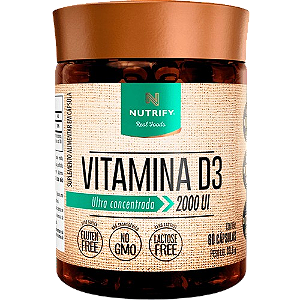 Vitamina D3 60 caps - Nutrify