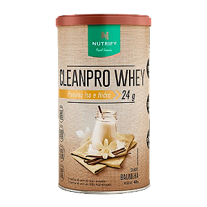 Cleanpro Whey baunilha 450g - Nutrify