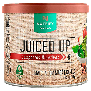 Juiced Up - Maçã Com Canela- 200g - Nutrify