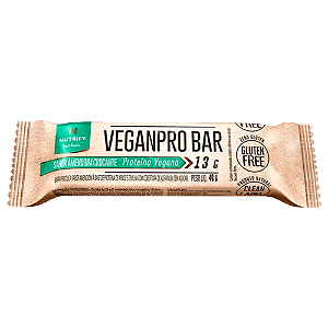Veganpro Bar 50g - Barra de Proteína Vegetal sabor Amendoim Crocante - Nutrify