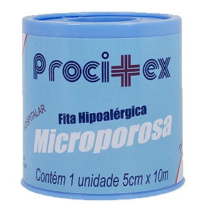 Fita microporosa 5cmx10m procitex