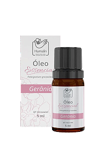 Oleo essencial geranio - frasco de 5 ml