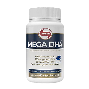 Ômega Mega DHA - 60 cap - Vitafor