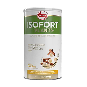 Isofort plant - 450g Banana com canela - Vitafor